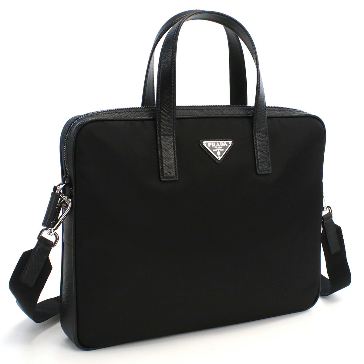 プラダ PRADA ブリーフケース ブランド 2VE368 2DMH V XOM F0002 NERO ブラック bag-01 24_sum gif-03m