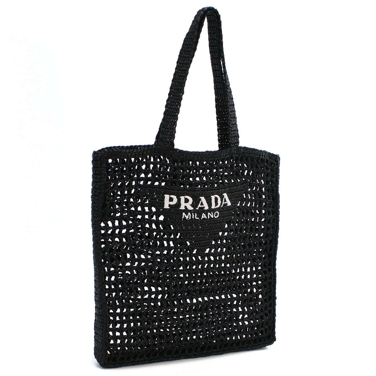 【5/18-20日限定！P10倍】プラダ PRADA カゴバッグ ブランド 2VG105　2A2T V OOO　F0002 NERO ブラック kago-01 gif-03m