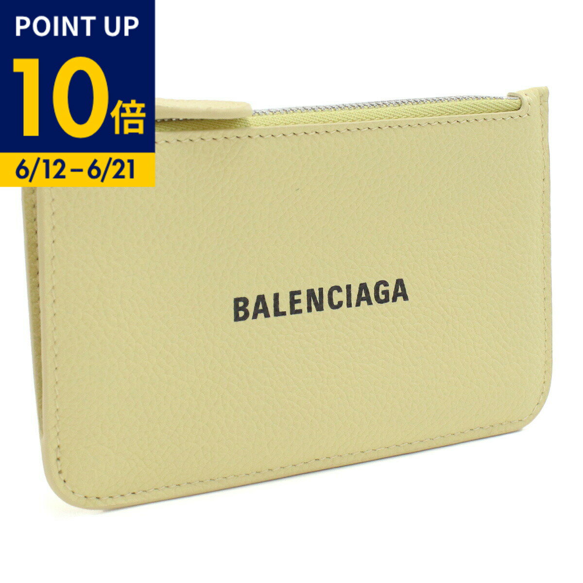 Rakuten - 【父の日ポイント10倍】BALENCIAGA バレンシアガ 小銭入れ 637130 1IZI3 7660 レディース イエロー