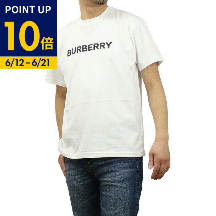 Rakuten - 【父の日ポイント10倍】BURBERRY バーバリー Tシャツ 8084234 A1464 メンズ ホワイト