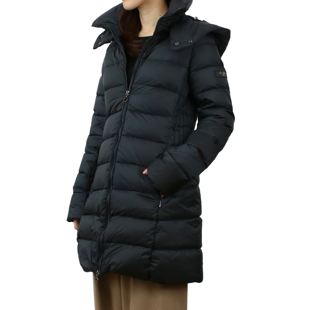 タトラス TATRAS レディース ダウンコート ブランド POLITEAMA ポリテアマ LTAT23A4694-D　NAVY ネイビー系 outer-01 win-01w