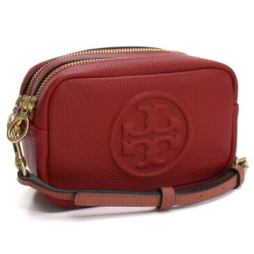 トリーバーチ TORY BURCH PERRY BOMBE ポシェット ミニバッグ カメラバッグ 55691 611 RED APPLE レッド系 レディース【キャッシュレス 5％ 還元】gsw-1