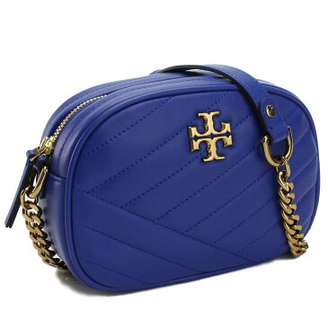 トリーバーチ TORY BURCH ミニバッグ KIRA CHEVRON キラ シェブロン 斜めがけショルダーバッグ 60227 408 NAUTICAL BLUE ブルー系 レディース ショルダーバック ブランド ブランドバッグ バック