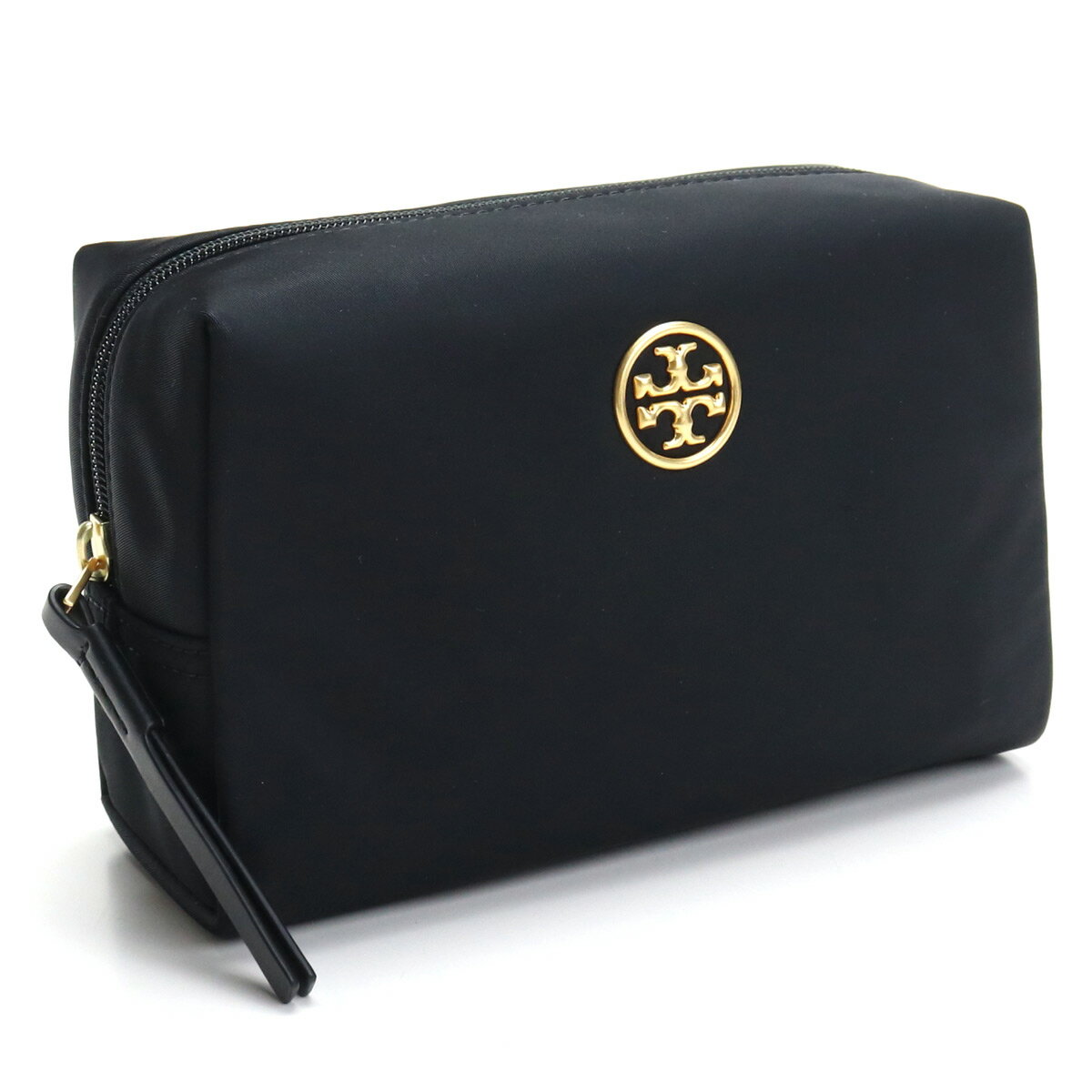 トリーバーチ TORY BURCH PIPER SMALL COSMETIC CASE ポーチ コスメケース 74847 001 BLACK ブラック レディース