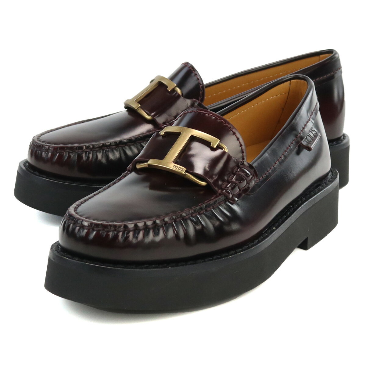 トッズ TOD'S レディースシューズ　ブランド XXW54K0HN90　SHA　R810 ボルドー　shoes-01 win-03w