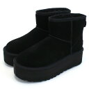 アグ(UGG)レディースブーツ　■アグ(UGG)商品一覧はこちら■ 商品詳細 品名 アグ(UGG) レディースブーツ 状態 新品・未使用 品番 1134991 カラー(カラーNo.) ブラック (BLK) 素材(素材No.) スエード サイズ(cm) 表記サイズ日本サイズ#623cm#724cm#825cmシャフト高さ：約12.7cmヒール高さ：約5cm 仕様 生産国：ベトナム 付属品 純正BOX 商品価格とOFF率について ブランド名 アグ(UGG) 品名 レディースブーツ 型番・品番 1134991 原産地 比較対照価格 ブランド公式サイト掲載価格28,600円(税込) 比較対照確認方法ブランド公式サイト 比較対照価格確認日 2023/11/30 商品に関する注意点 本製品は並行輸入品となります 比較対照商品との相違点 この商品は並行輸入品のため、正規輸入代理店で購入された場合と保証内容が異なる場合があります。 当店で提供している保証内容は初期不良交換対応です。 広告文責 本表の内容は当店責任において確認したものです。 ブランド『アグ(UGG)』について 1978年、オーストラリア出身のブライアン・スミスが、シープスキンのブーツをアメリカへ持ち込み販売。翌79年に「UGG Australia(アグ オーストラリア)」を設立。上質なシープスキンブーツで有名なUGG(アグ)は、ラバーソールが心地よい履き心地でファッション性のみならず、夏に着用しても蒸れない通気性の良さなど機能面も優秀。多くのセレブが愛用し人気ブランドとなった。 ※本商品はご注文のタイミングやご注文内容によっては、購入履歴からのキャンセル、変更は受け付ける事ができない場合がございます。【楽ギフ_包装】【楽ギフ_メッセ入力】【あす楽対応】アグ(UGG)レディースブーツ ■アグ(UGG)商品一覧はこちら■ &nbsp;