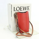 【中古良品】ロエベ(LOEWE) ゲートポケット レザー ショルダーバッグ ブランド C650Z42 【ランク：A】 us-2 レディース