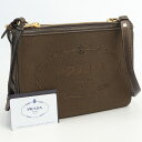 【中古良品】プラダ(PRADA) ショルダーバッグ ジャガード ブランド 1BH046 【ランク：A】 us-2 レディース