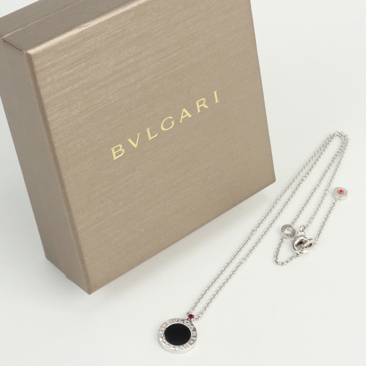 楽天ブランド総合卸　ビッグヒット【中古良品】ブルガリ（BVLGARI） セーブ・ザ・チルドレン ネックレス　ブランド メタル 356910 シルバー系　【ランク：A】 us-2 レディース