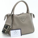 【中古良品】プラダ(PRADA) スモール ハンドバッグ レザー ブランド　1BC145 2DKV F0572 【ランク：A】 us-2 2WAY ショルダー レディース