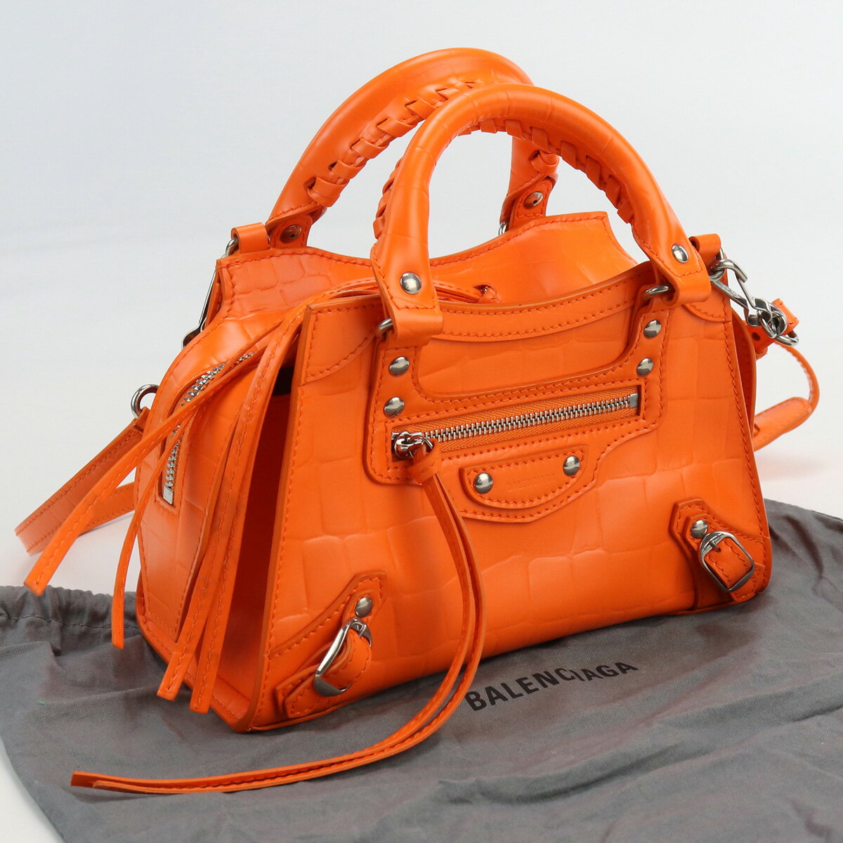 【中古良品】バレンシアガ(BALENCIAGA) ネオ クラシック シティ ミニ ブランド ハンドバッグ 638524 【ランク：A】 us-2 2WAY ショルダー レディース SS2406