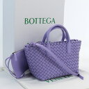 【中古良品】ボッテガ・ヴェネタ(BOTTEGA VENETA) イントレチャート ミニ カバ ラムスキン 709464 【ランク：A】 us-2 レディース