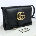 【中古良品】グッチ(GUCCI) アリー ショルダーバッグ レザー 550129 ブラック系　【ランク：A】 us-2 レディース