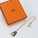 【中古良品】エルメス(HERMES) オーケリー ネックレス メタル D刻印 ブランド 【ランク：A】 us-2 レディース