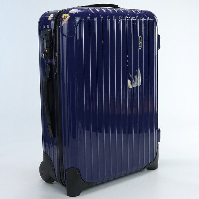 【中古】リモワ(RIMOWA) サルサ ポリカーボネート ブランド 857.52 ブルー系 【ランク：AB】 us-2