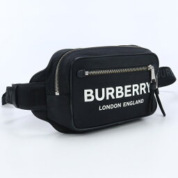 【中古良品】バーバリー(BURBERRY) ウエストバッグ ナイロン 8021089 ブラック系　【ランク：A】 us-2 メンズ レディース