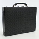 【中古良品】ディオール(Christian Dior) ディオール ロック ブリーフケース CDダイヤモンドキャンバ ブランド 1LXBR157CDP H43E ブラック【ランク：A】 us-2 メンズ