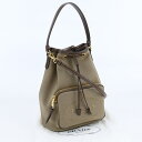 【中古良品】プラダ(PRADA) ロゴ ジャガード 2WAYハンドバッグ キャンバス 1BH038 ブラウン系　【ランク：A】 us-2 2WAY ショルダー レディース