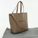 【中古良品】バレンシアガ(BALENCIAGA) エブリデイ XXS トートバッグ カーフ 551815 ブラウン系　【ランク：A】 us-2 2WAY ショルダー レディース