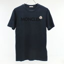 モンクレール(MONCLER) T-SHIRT コットン 8C00025 8390T 778 ネイビー系　 us-2 メンズ