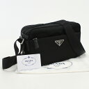 【中古良品】プラダ(PRADA) ショルダーバッグ ナイロン 1BC167 V44 F0002 ブラック系　【ランク：A】 us-2 レディース