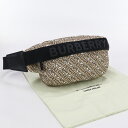 【中古良品】バーバリー(BURBERRY) ベルトバッグ ナイロン 8011616 ベージュ系【ランク:A】 us-2 レディース