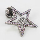 【中古美品】シャネル(CHANEL) ココマーク スター ブローチ メタル ガンメタリック【ランク:S】 us-1 レディース