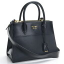 【中古良品】プラダ(PRADA) ショルダーバッグ レザー ブラック　1BA103 【ランク：A】 us-2 2WAY ショルダー レディース