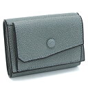 ヴァレクストラ VALEXTRA 三折財布小銭入付き V8L26　028　00PO ブルーグレー wallet-01 mini-01 new-02 母の日