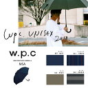 ポイント10倍 WPC W.P.C MEN long ジャンプ傘 MSA 傘 メンズ レディース