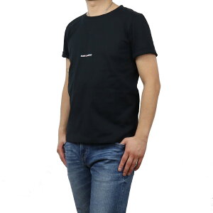 サンローラン SAINT LAURENT メンズ−Tシャツ 464572 YB2DQ 1000 BLACK ブラック bos-14 apparel-01 メンズ FS-04