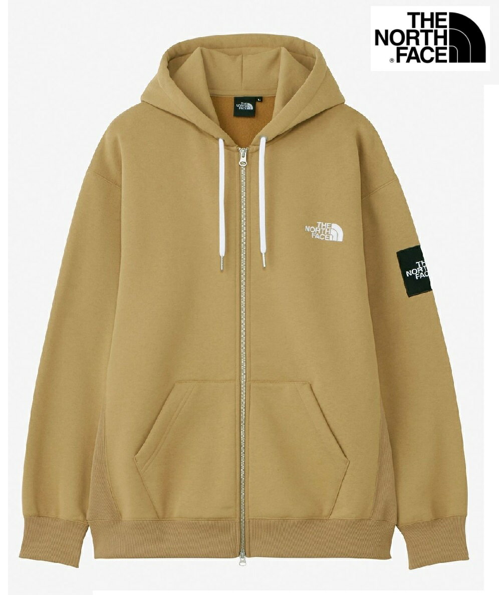 THE NORTH FACE (ノースフェイス) NT62349 (ユニセックス) スクエアロゴフルジップ ケルプタン/Square Logo FullZip KT/スウェットパーカ/2023-2024FWのサムネイル