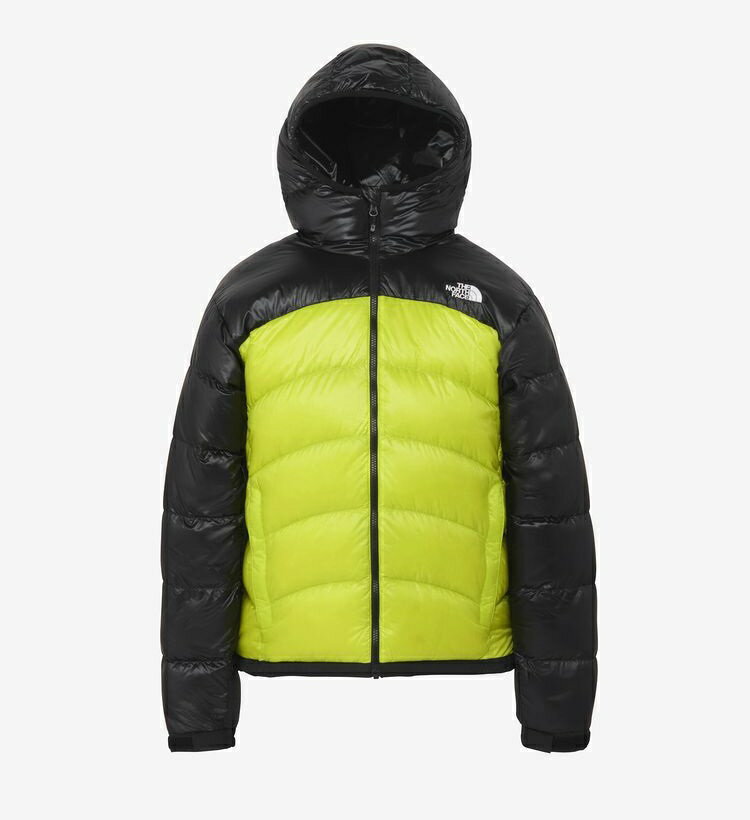 THE NORTH FACE (ザ・ノース・フェイス) ND92554 (ユニセックス) アコンカグアフーディー ブラック×フィズライム/Aconcagua Hoodie/ダウンジャケット/2025-2026FW/国内正規品