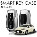 アクア MXPK 10系 スマートキーカバー キーケース キーカバー トヨタ Aタイプ パーツ アクセサリー カスタムパーツ ドレスアップ