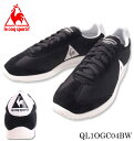 大きいサイズ メンズ LE COQ SPORTIF(ルコック) スニーカー(クオーツエイル) ブラック×ホワイト 45/29cm 送料無料