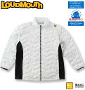 大きいサイズ メンズ LOUDMOUTH ハイブリットダウンブルゾン ホワイト 3L 4L 5L 6L 送料無料