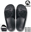 大きいサイズ メンズ crocs クロックス サンダル CLASSIC CROCS SLIDE ブラック M12/30cm M13/31cm M14/32cm M15/33cm