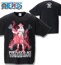 大きいサイズ メンズ ONE PIECE(ワンピース) 半袖Tシャツ ブラック 3L 4L 5L 6L 8L