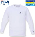 大きいサイズ メンズ FILA GOLF(フィラゴルフ) ハイネックインナーシャツ ホワイト 3L 4L 5L 6L 送料無料