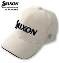 大きいサイズ メンズ SRIXON 3Dロゴ キャップ ベージュ 4L/61~64cm 送料無料