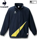 大きいサイズ メンズ LE COQ SPORTIF(ルコック) イヤートップクロスジャケット ネイビー 3L 4L 5L 6L 送料無料