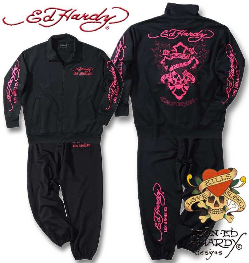 礭  Ed Hardy ɥϡǥ ɽ&ץ 㡼 岼å ֥å 3L 4L 5L 6L ̵