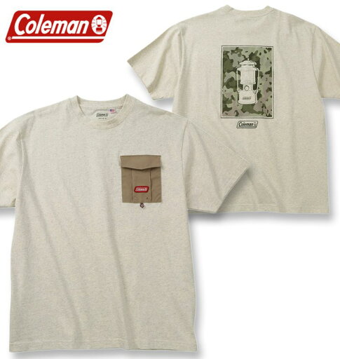 大きいサイズ メンズ Coleman USAコットン ポケット付 半袖 Tシャツ アイスグレー 3L 4L 5L 6L 8L 送料無料 大きいサイズ メンズ Coleman USAコットン ポケット付 半袖 Tシャツ アイスグレー 3L 4L 5L 6L 8L 送料無料