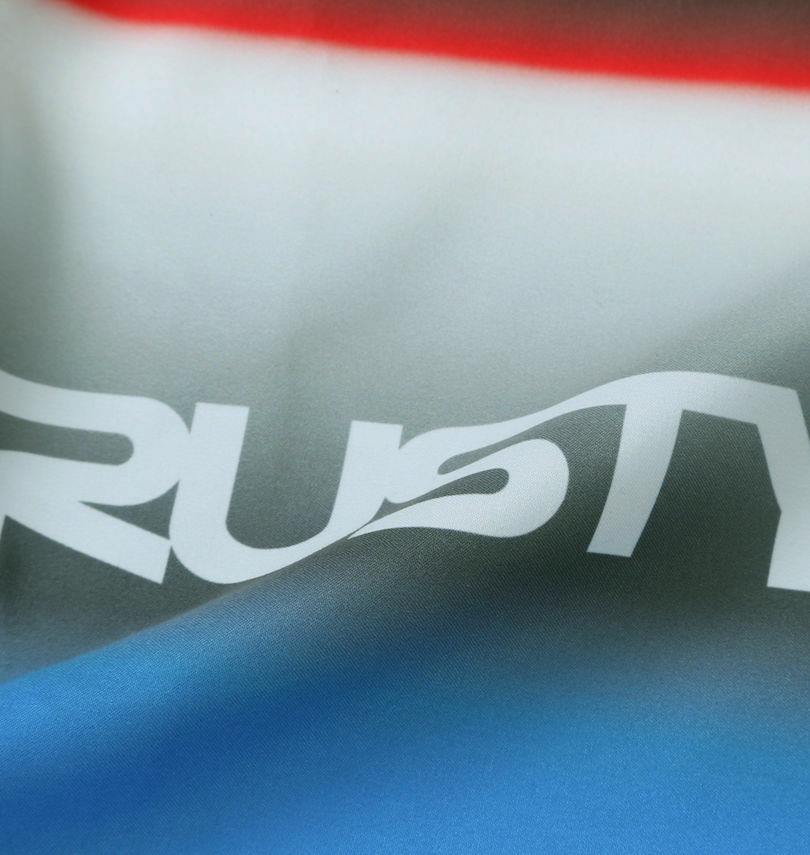 大きいサイズ メンズ RUSTY マイクロツイル サーフパンツ ブルー 3L 4L 5L 6L 送料無料