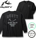 【全品5%OFFクーポン・ポイント5倍】大きいサイズ メンズ RUSTY PEARTEX UV 長袖 Tシャツ 水陸両用 ブラック 3L 4L 5L 6L 8L...