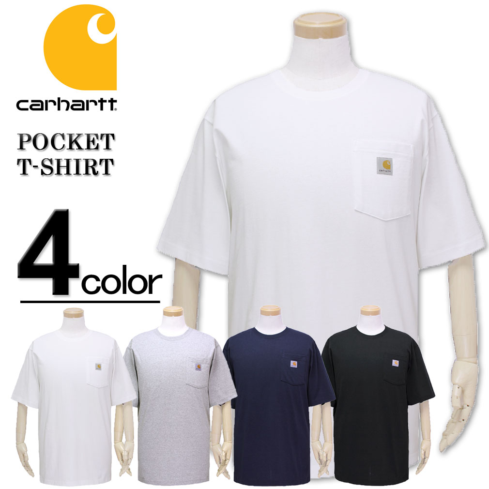 大きいサイズ メンズ Carhartt(カーハート) ポケット Tシャツ 半袖 XL 2XL