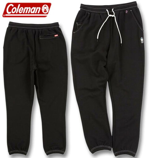 大きいサイズ メンズ Coleman 裏起毛 スウェットパンツ ブラック 3L 4L 5L 6L 8L 送料無料 大きいサイズ メンズ Coleman 裏起毛 スウェットパンツ ブラック 3L 4L 5L 6L 8L 送料無料