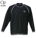 【全品5%OFFクーポン・ポイント5倍】大きいサイズ メンズ OCEAN PACIFIC オーシャンパシフィック 長袖フルジップラッシュガード ブラック 3L ...