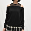 DOROTHEE SCHUMACHER(ドロシーシューマッハ)G61701-4A チュール オフショルダーニット 正規品 レディース(4)