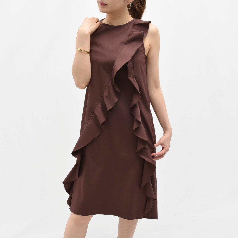 ANTONELLI(アントネッリ)A6688/130B ノースリーブ フリルワンピース レディース 正規品